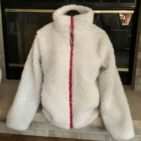 Tommy   Hilfiger fluffy jacket.  Size small - Picture 1 of 9